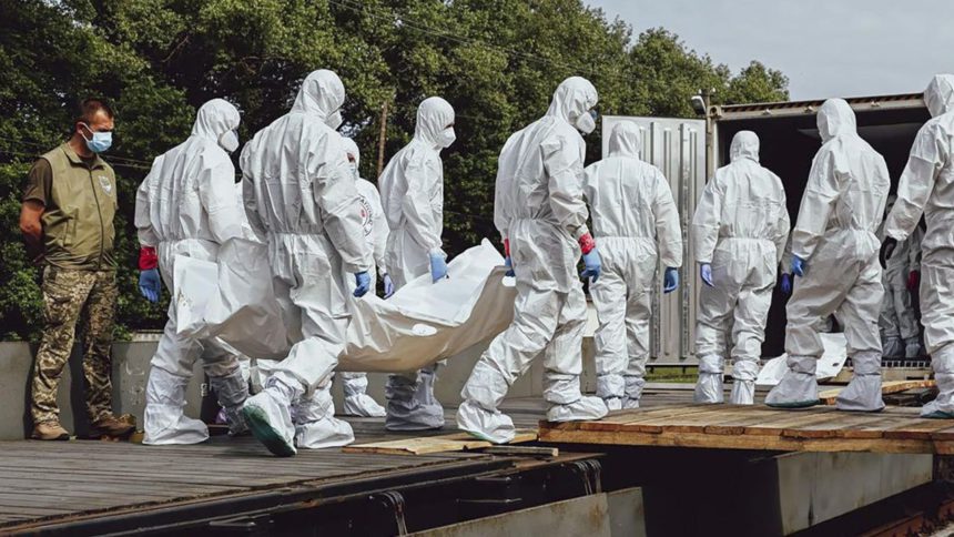 Ucrania recibe los cuerpos de mil soldados caídos de Rusia 1 soldados