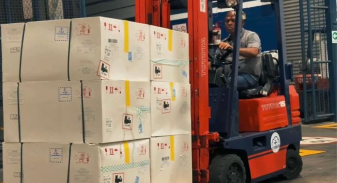 Unas 226 mil dosis de vacunas contra la fiebre amarilla llegaron al país