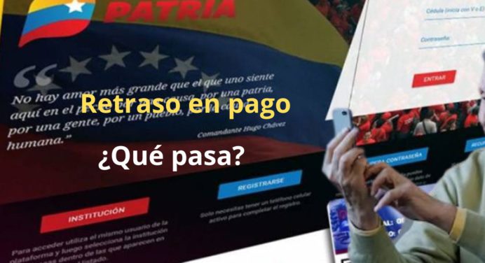 Pensionados reportan demora en el pago del BONO Contra la Guerra Económica