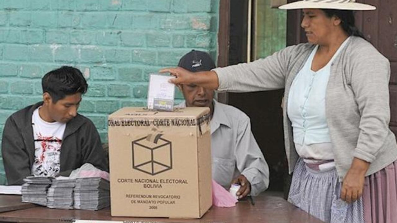 Elecciones en Bolivia