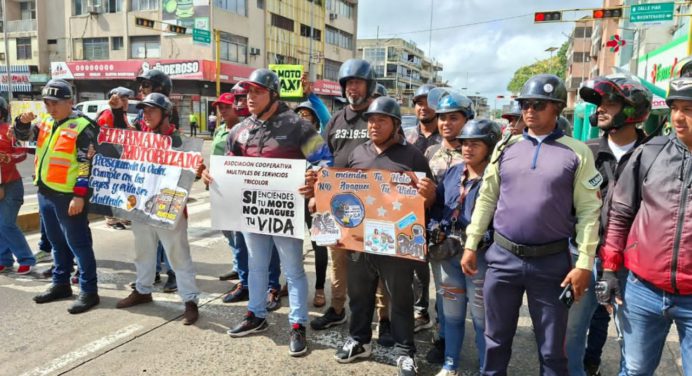Motorizados de Maturín promueven campaña para reducir accidentes viales