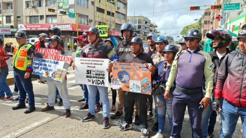 Motorizados de Maturín promueven campaña para reducir accidentes viales 1 accidente