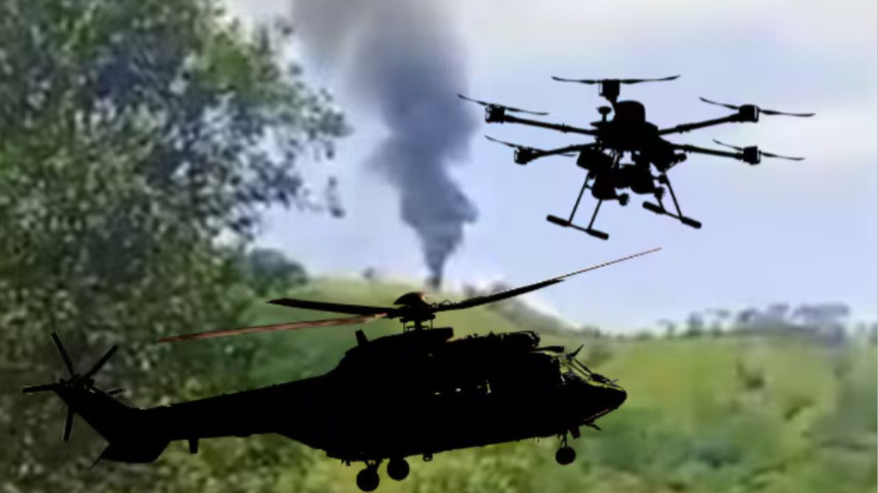 ataque contra un helicóptero