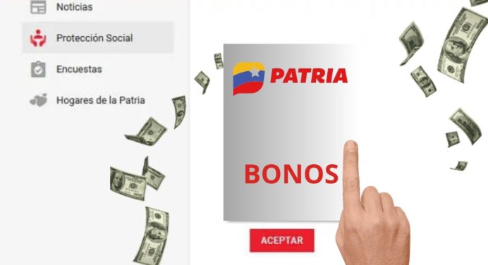 Marca las bonificaciones del Monedero Patria que pagarán del 11 al 16 de agosto