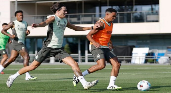 Endrick, Mendy y Bellingham fueron los ausentes del primer entrenamiento del Madrid