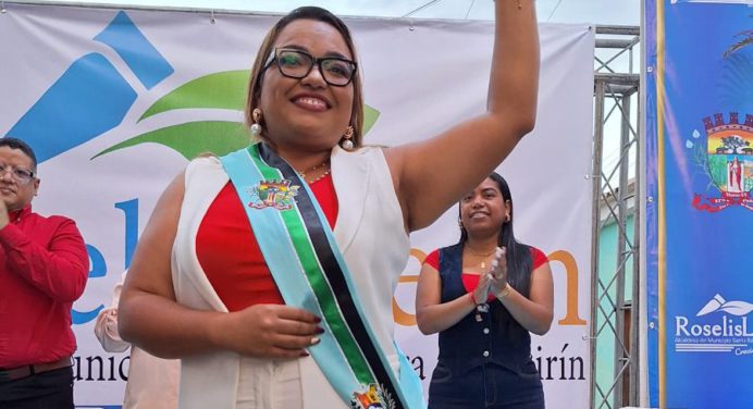 Juramentada Roselis León como nueva alcaldesa de Santa Bárbara