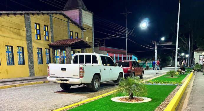 Gobierno de Monagas y Alcaldía de Aguasay restauran casco central del municipio