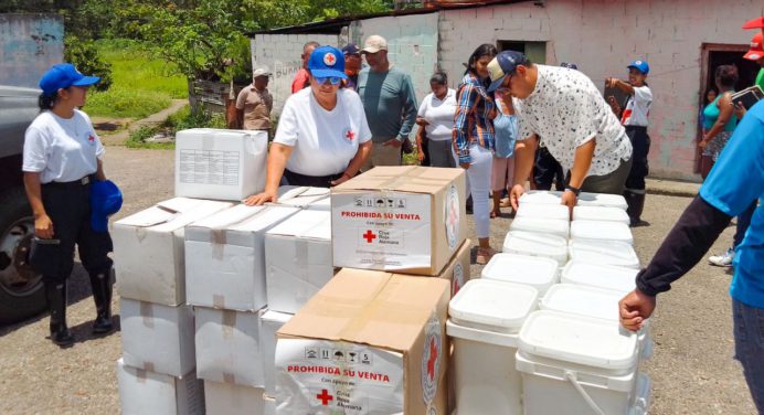 Despliegan jornada para atender a 190 familias de Caripito afectadas por las lluvias