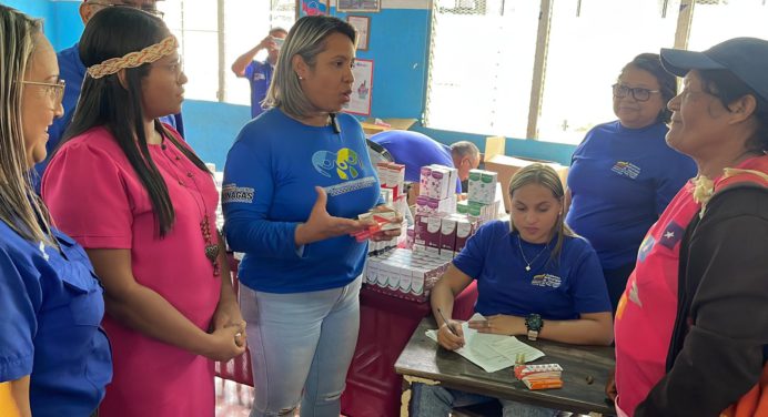Gobernador Luna despliega jornada médica en comunidad indígena de Caripe