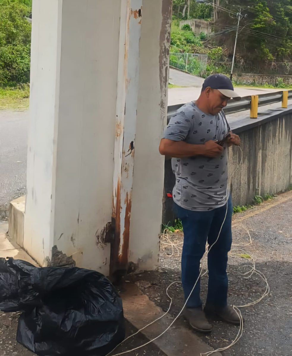 Avanzan los trabajos de rehabilitación del Mirador Turístico de Caripe 4 caripe4 1