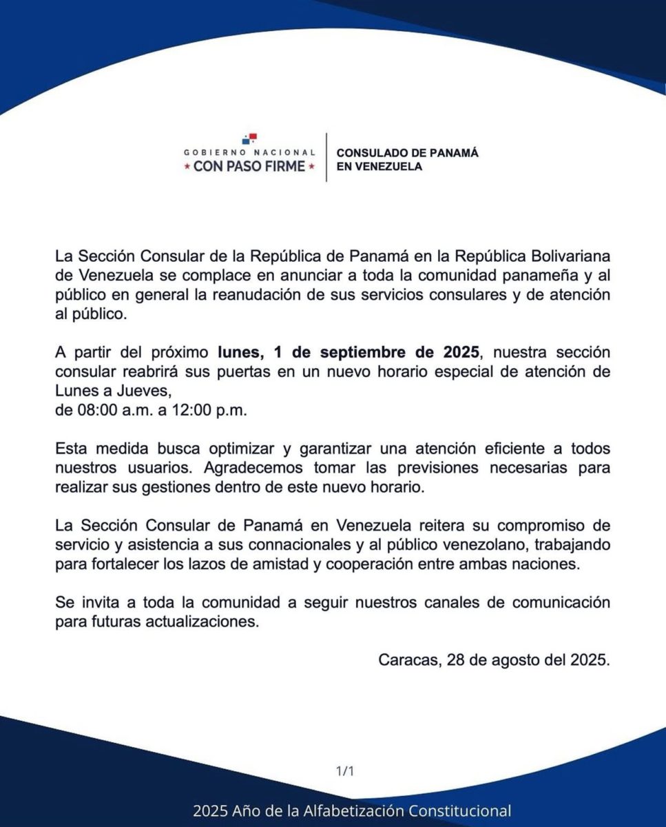 Consulado venezolano en Panamá