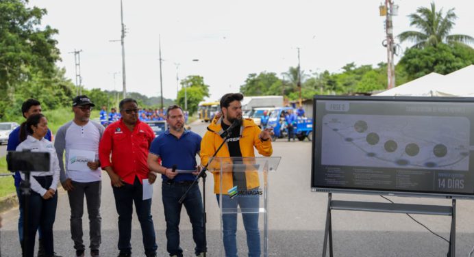Gobernador Luna inicia trabajos de rehabilitación de la avenida Cruz Peraza