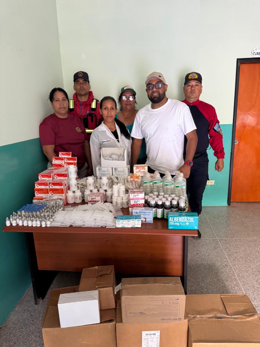 FasMonagas entrega insumos médicos al consultorio Pueblo Nuevo de Río Chiquito 1 FasMonagas