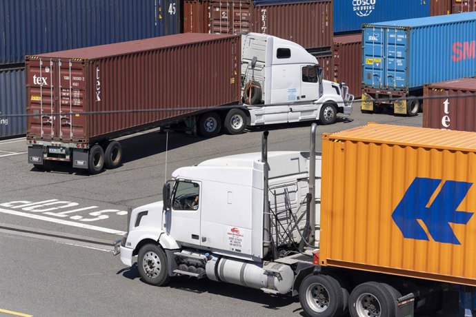 Camioneros inmigrantes en EE.UU. 