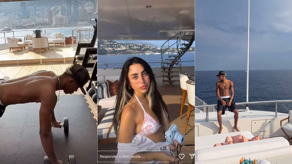 ¡Romance en puertas! El saludo de cumpleaños de Lamine Yamal a Nicki Nicole 2 fotos en el yate1