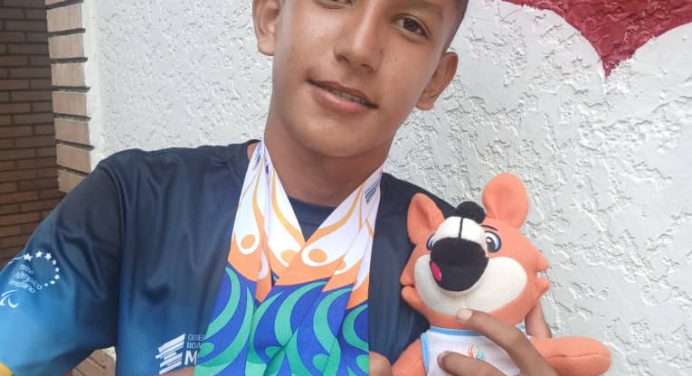 Jorge Salazar sumó otra de oro para Monagas en los Juegos Estudiantiles