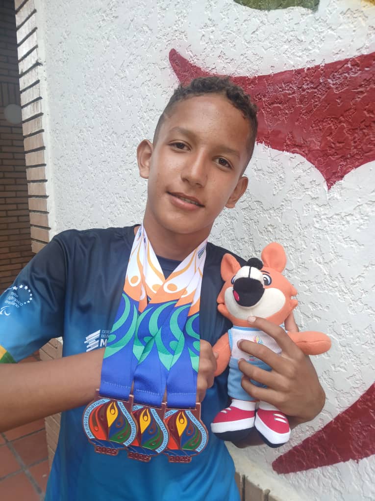 Jorge Salazar sumó otra de oro para Monagas en los Juegos Estudiantiles 1 Jorge Salazar