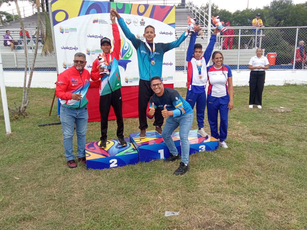 Jorge Salazar sumó otra de oro para Monagas en los Juegos Estudiantiles 2 juegos2 1