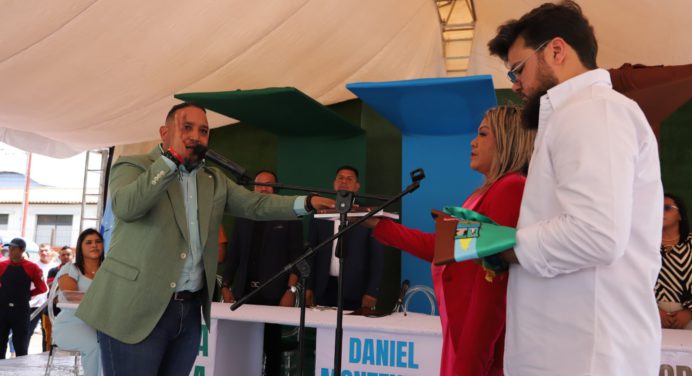 Daniel Monteverde juramentado como alcalde del municipio Cedeño
