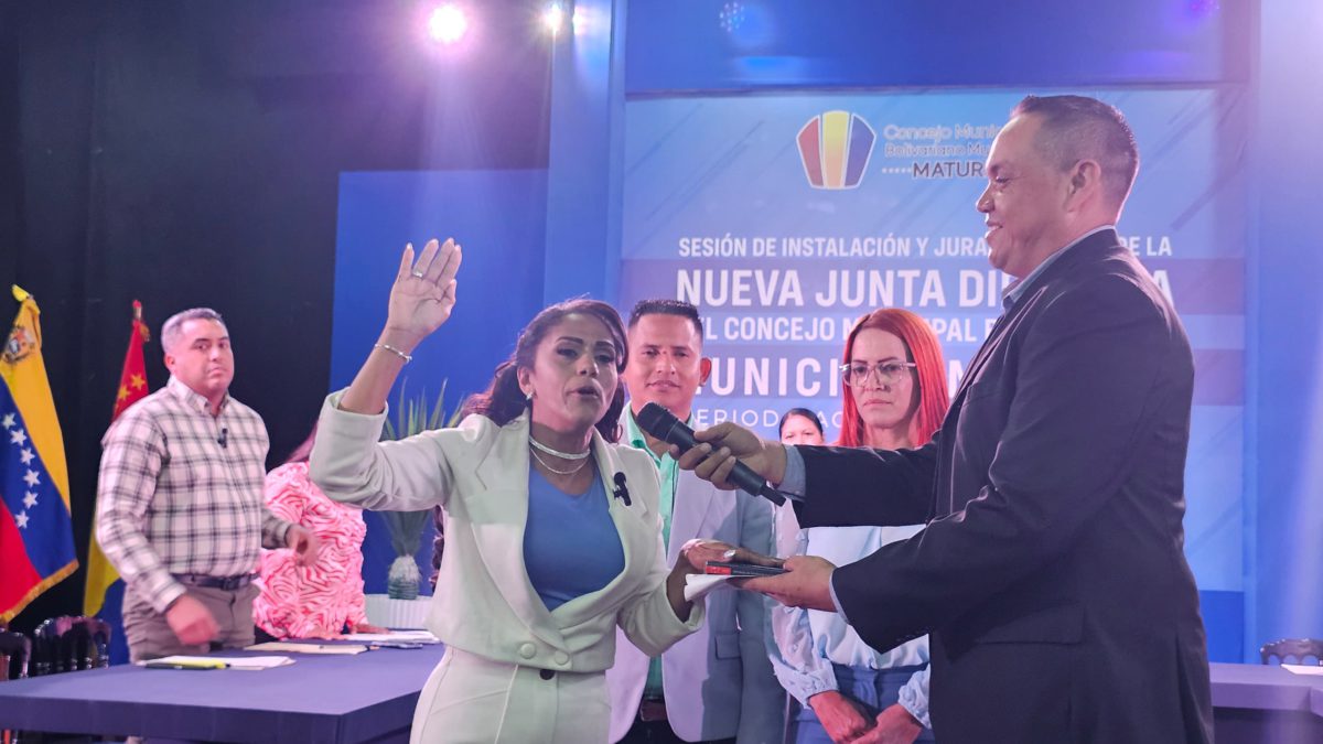 Emma Reyes fue reelecta como presidenta de la Cámara Municipal de Maturín 6 juramento