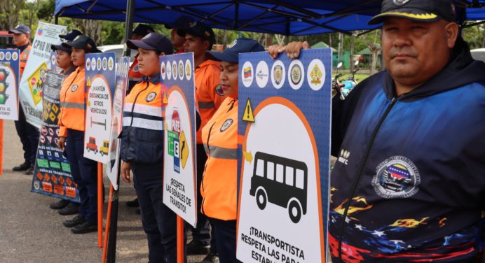 Gobernador Luna inicia en Monagas campaña «Si enciendes tu moto no apagues tu vida»