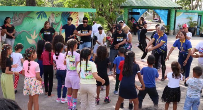 Más de 300 niños disfrutaron en el parque La Guaricha con «Venezuela RIE 2025»