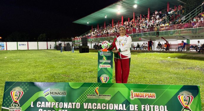 ¡Rueda el balón! Arranca 50° Campeonato vacacional de fútbol Copa Manuel Carlos Piar