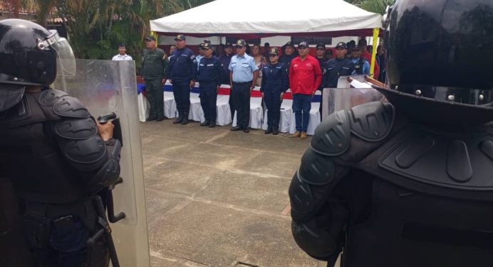 Polimonagas celebra 53 años de la Unidad de control de manifestaciones