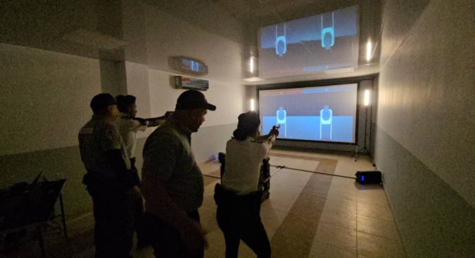 Unes Monagas cuenta con innovador polígono de tiro virtual