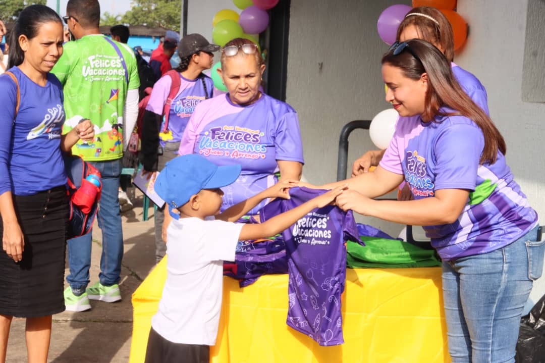 Gobernación comienza plan Felices vacaciones Juego y Aprendo 2025 3 vacaciones3