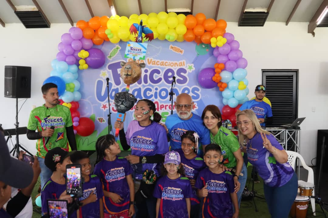 Gobernación comienza plan Felices vacaciones Juego y Aprendo 2025 4 vacaciones4