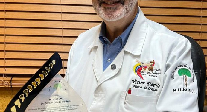 Unidad de cirugía de columna del Humnt llevará el nombre de Víctor Dávila Cedeño