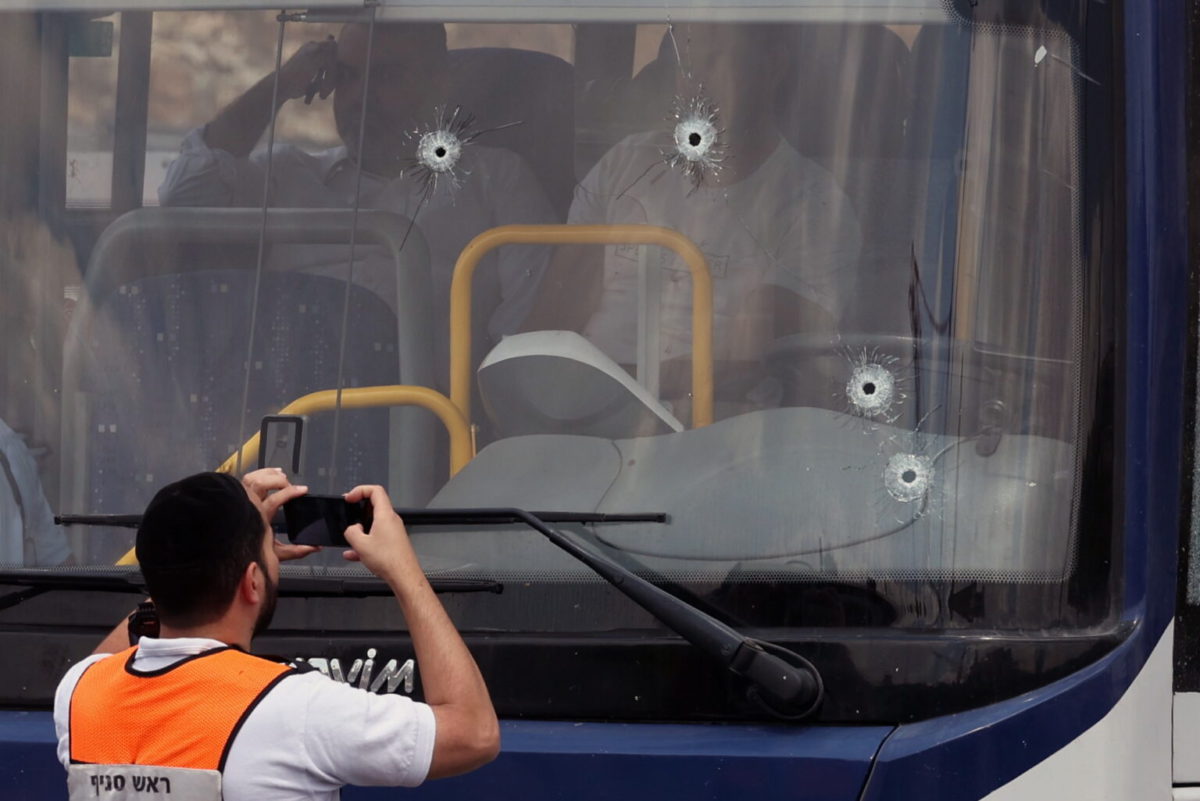 tiroteo en Jerusalén