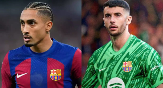 ¡Lesionados! Raphinha y Joan García se perderán los próximos duelos del Barcelona