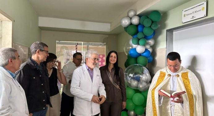 Inaugurada Unidad de Cuidados Intermedios «Fahima El Khoury» del Humnt