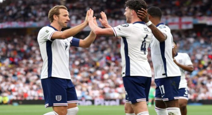 Inglaterra mantiene su paso arrollador por las eliminatorias europeas