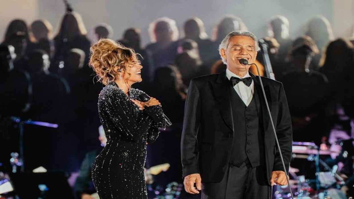 Karol G y Andrea Bocelli