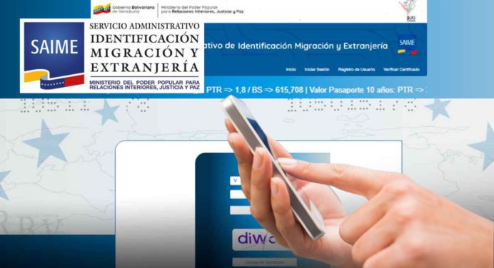 Estos son los trámites SAIME disponibles por atención telefónica