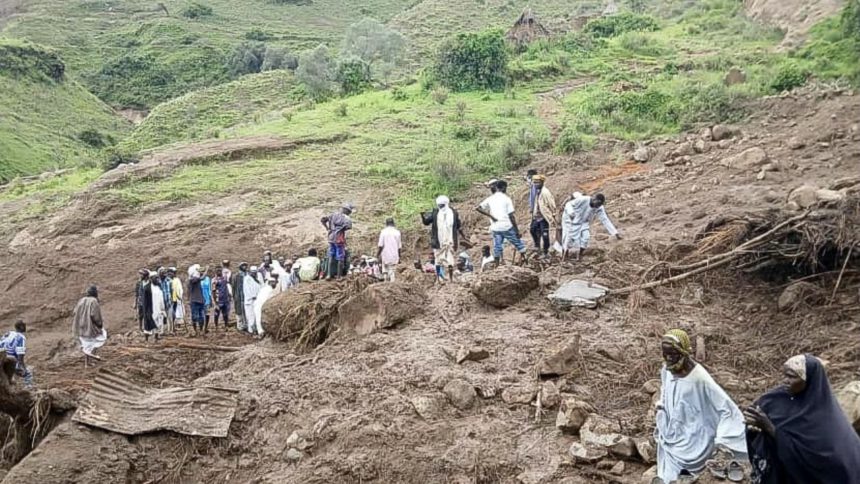 Urgente: Sudán solicita ayuda tras deslizamiento de tierra que dejó mil muertos 1 deslizamiento de tierra