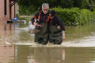 lluvias al norte de Italia
