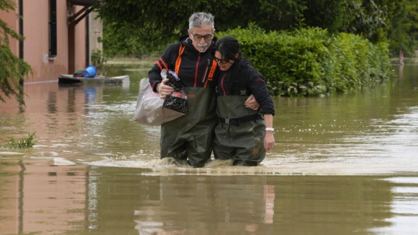 lluvias al norte de Italia