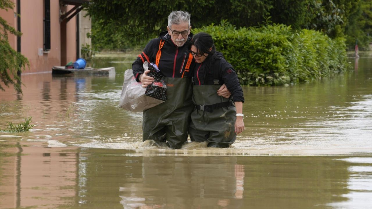 lluvias al norte de Italia