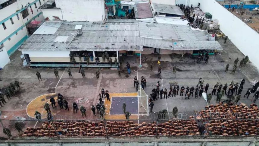 una cárcel de Ecuador