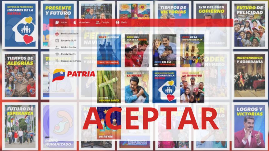 Nuevos Bonos siguen activos hoy en la plataforma PATRIA 1 Nuevos Bonos