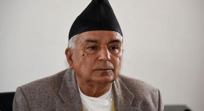 Desmienten la dimisión del presidente de Nepal