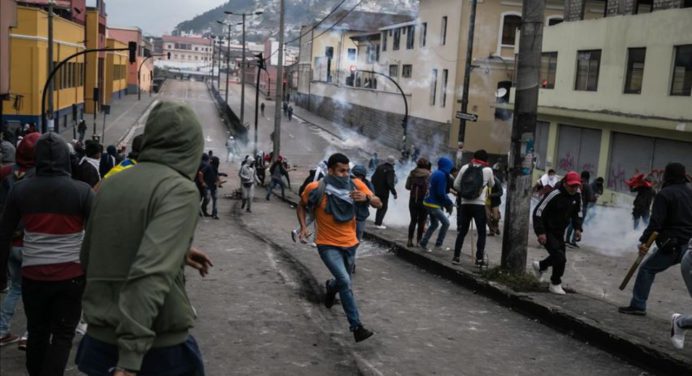 En Ecuador detienen a 2 integrantes del Tren de Aragua entre los 50 arrestos por protestas