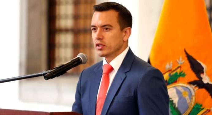 Noboa: Prefiero morir antes que retroceder en la eliminación del subsidio al diésel