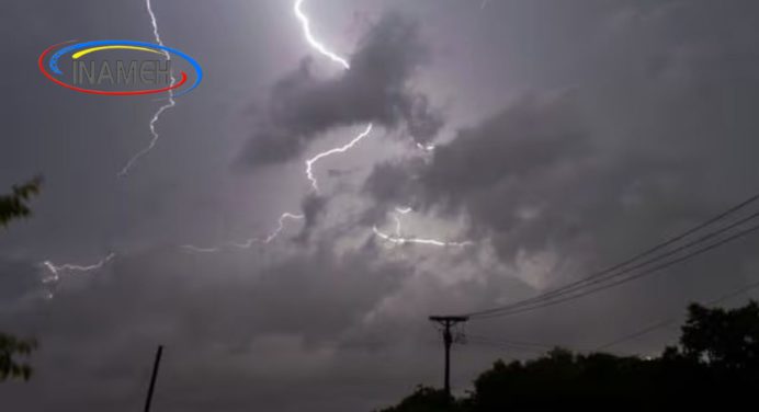 Fuertes lluvias en 21 estados del país este viernes 5-DIC