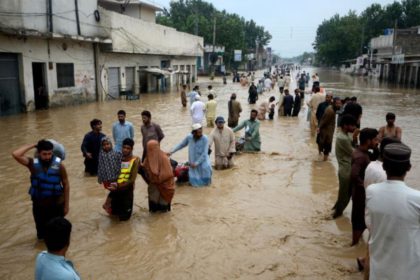 inundaciones monzónicas en Pakistán