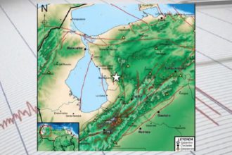 Sismo al este de Bachaquero